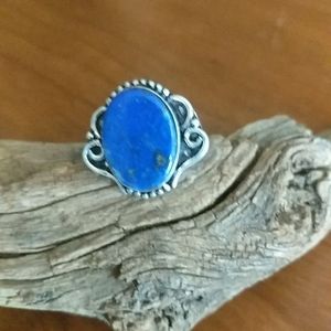 Lapis Lazuli Ring Size 8.75